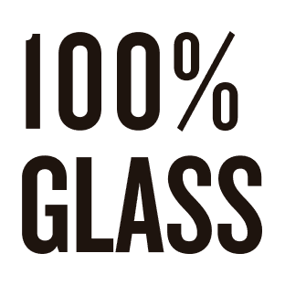 100% Glass