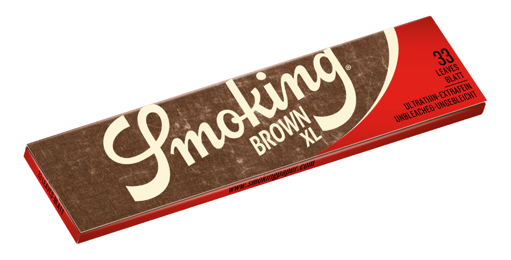 Cartine Smoking Brown lunghe King Size Slim Rolling Papers 50 / 25
