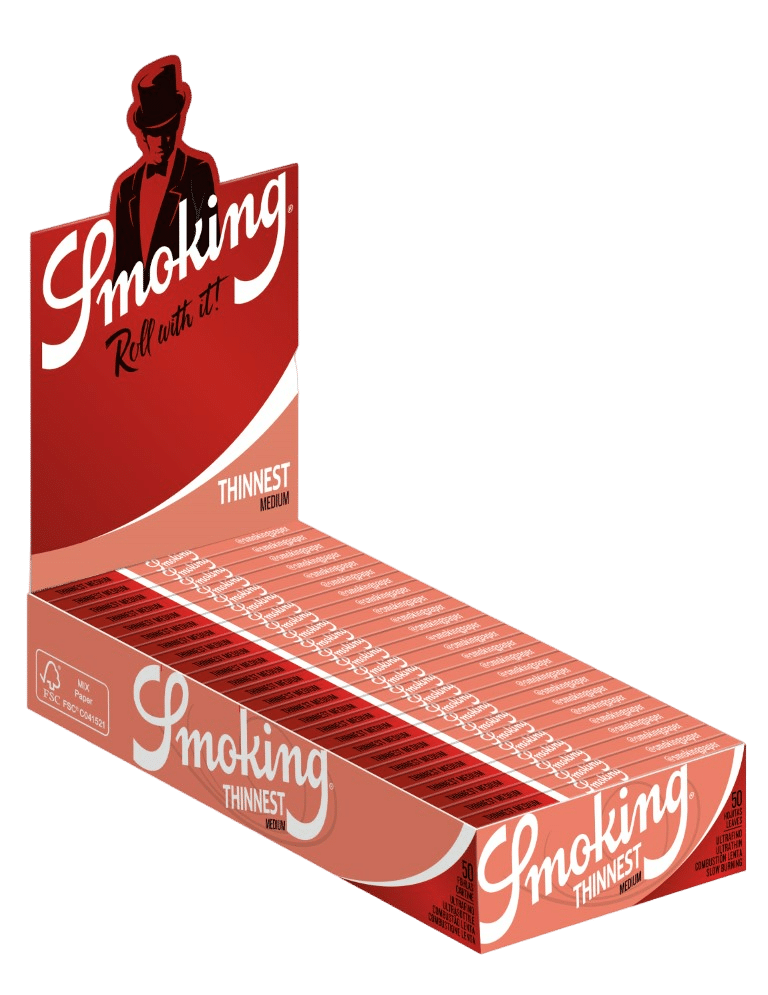 1 1/4 Size Thinnest Smoking Rolling Papers
